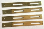 Pc Lot: Cox #4107 Brass Body Mounting Brackets 1/24 Slot Car 1960S Vintage Nos. Fixed Price $17.95.