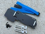 Carbon Fiber Brushless Conversion Motor Mount + Battery Trays Kyosho Inferno MP9. Fixed Price $75.99.
