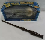 Wizarding World Of Harry Potter Tethered Flying Golden Snitch Gift Wand. Fixed Price $25.00.