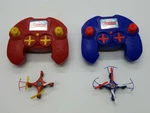 World Tech Toys Marvel Avengers Red & Blue Micro 2 Drone Lot Rc Quadcopter As Is. Fixed Price $27.37.