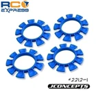 Jconcepts Satellite Tires Gluing Rubber Bands Blue Compound (4) JCO2212-1. Fixed Price $18.41.