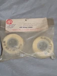 Vintage Ajs Front White Foam Grey Rims Goodyear Tires Fits Tamiya And Parma. Fixed Price $30.00.