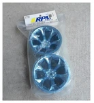 Vintage Rpm Blue Chrome Wheels 14MM Traxxas T-maxx & E-maxx 81945 Old Stock Nib. Fixed Price $39.99.