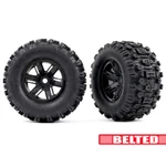 Traxxas 7871 Belted Sledgehammer Tires W/black Wheels & Foam Inserts (2) X-maxx. Fixed Price $89.95.