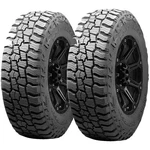 (qty 2) 35X12.50R20LT Mickey Thompson Baja Boss A/t 125Q Lrf Black Wall Tires. Fixed Price $764.98.