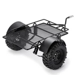 Rc Trailer For Hauling Behind Cars Flatbed With Wheels Tires & Hook H.... Fixed Price $64.48.