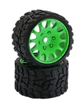 Power Hobby PHT1141SGREEN Raptor Belted Monster Truck Tires / Wheels 17MM H.... Fixed Price $69.99.