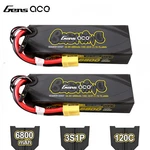 2X Gens Ace G-tech 6800MAH 11.1V 120C 3S Lipo Battery EC5 For Arrma 1/8 Rc Car. Fixed Price $139.48.