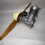 Vintage Os Max-h 40 Rc With Perry Carb R/c Glow Airplane Engine. Fixed Price $45.00.