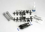 TRA3762 Traxxas Ultra Shocks (black) (xx-long) (complete W/ Spring Pre-load Spac. Fixed Price $18.00.