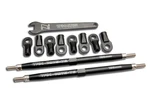 Traxxas 5338A Black Aluminum Tubes Front And Rear 128MM Toe Link For Summit. Fixed Price $22.95.