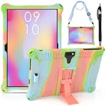 Detuosi Feonal 10 Inch Silicone Case With Shoulder Strap & Stylus Pen, Multi-.... Fixed Price $28.45.