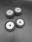 4 New Custom Works Foam Tires Gold Compound Intimidator Enforcer Outlaw Gfrp. Fixed Price $30.00.