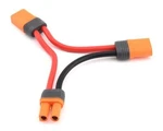 Spektrum SPMXCA506 Adapter: IC5 Battery / Series Harness 4 10AWG. Fixed Price $15.99.