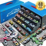 48-PIECE Pull-back Car Toy Set With Storage Box Race Collection For Boys. Fixed Price $19.95.