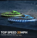 Volantexrc 20MPH Fast Remote Control With Lights 2.4GHZ Toy Boat.... Fixed Price $59.99.