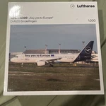 Lufthansa A320-200 Say Yes To Europe Herpa 1:200 D-aizg Sindelfingen. Fixed Price $75.99.