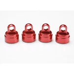 Traxxas 3767X Red Aluminum Ultra Shock Cap Set Slash Stampede Rustler E-maxx. Fixed Price $14.00.