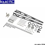 Losi 331017 Carbon Wheelie Bar Complete: 22S Drag. Fixed Price $86.99.