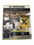 Sharper Image DX-1 Micro Drone Rechargeable 2.4GHZ Auto Orientation Landing. Fixed Price $25.00.