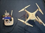 Dji Phantom 4 Drone - WM330A With Hard Case, Controller, Extra Battery. Fixed Price $500.00.