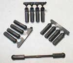 New Rpm Long Shank Rod Ends (12) Black For 4-40 Losi #A-6005 73392. Fixed Price $10.24.