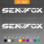 24" Sea Fox Boats Outboard Motor Marine Decals Vinyl Stickers Pair Set Of. Fixed Price $37.99.