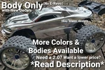 Custom Painted Rc Body Shell Revo Traxxas 1/10 Silver,dirty Chrome,metal 2.0. Fixed Price $387.89.