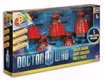 Doctor Who Dalek Drone Army Builder Multi Pack Character 5 Red Figures New. Fixed Price $47.49.