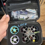 Diatone Rc Tina Whoop 162 Drone Black Carbon Fiber Fpv With Carrying Case. Fixed Price $200.00.
