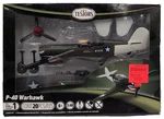 Testors P-40 Warhawk Skill 20 Piece Plastic Military Plane Model Kit 650014T. Fixed Price $19.99.