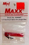 Mpi Maxx #KA1501 Nip 1.5" Aluminum Servo Arm, Single, Hitec. Fixed Price $7.35.