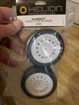 Helion - HLNA0317 Tire And Wheel Set, Front, White, Premounted Citerion. Fixed Price $17.00.