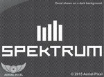 Spektrum Vinyl Window Decal 3" 8" DX5E DX6I DX7S DX8 DX9 DX10T DX18T. Fixed Price $8.95.