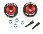 Traxxas Machined Aluminum Wheels W/ Rubber Tires (wheelie Bar) (2) TRA5186. Fixed Price $19.95.