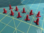 Umx Turbo Timber / Cessna 182 Aluminum Prop Adapter Red (10 Pack). Fixed Price $14.98.
