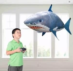 Rc Flying Shark Inflatable Balloon Fish Remote Control Toy Kids. Fixed Price $47.49.
