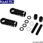 Hot Racing ANN14RN01 Aluminum Upper Chassis Brace Rod Ends 6S Blx. Fixed Price $12.88.