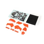 Losi Orange Plastics W/wraps Pm-mx/sm LOS260004 Electric Car/truck Option Parts. Fixed Price $46.99.