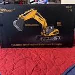 Top Race Rc Remote Control Excavator Big Scale 1:14 TR211 New 15 Channel. Fixed Price $49.99.
