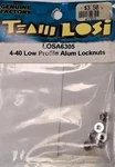 Team Losi A-6305 4-40 Low Profile Aluminum Locknuts Mib Nos LOSA6305 Silver. Fixed Price $21.99.