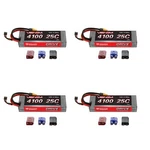 Venom 25C 2S 4100MAH 7.4V Hard Case Lipo Battery With Uni Plug System X4 Packs. Fixed Price $179.96.