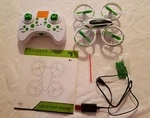 Sharper Image - Quadcopter Drone With Remote Control Tested. Fixed Price $15.00.
