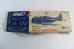 Comet Douglas SBD-3 Dauntless Balsa Wood Model Plane Kit 20" Wingspan Missing. Fixed Price $24.95.
