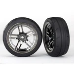 Traxxas 8373 4-TEC 2.0 Front Response 1.9 Tires Black Chrome Wheels (2). Fixed Price $19.95.