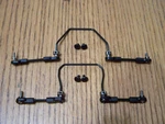 Fits Traxxas 1/10 Slash 4X4 Front Rear Set Ultimate Platinum. Fixed Price $15.99.