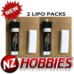Nzhobbies 1S 3.7V 180MAH 45C Lipo Battery (2) : Hobbyzone Champ Force FHX/MH-35. Fixed Price $5.95.