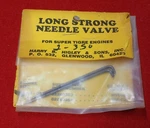 Qty Nos Higley Super Tigre Rc Long Needle Valves .15-3000 0220353. Fixed Price $24.25.