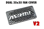 Dual 35X35MM Cooling Cover Dust Shroud With Arrma Logo (for Fans). Fixed Price $10.95.
