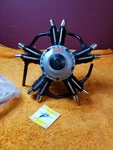 Saito Engine FA-325R5 Radial Four Stroke Rc Motor KIK25. Fixed Price $1399.99.